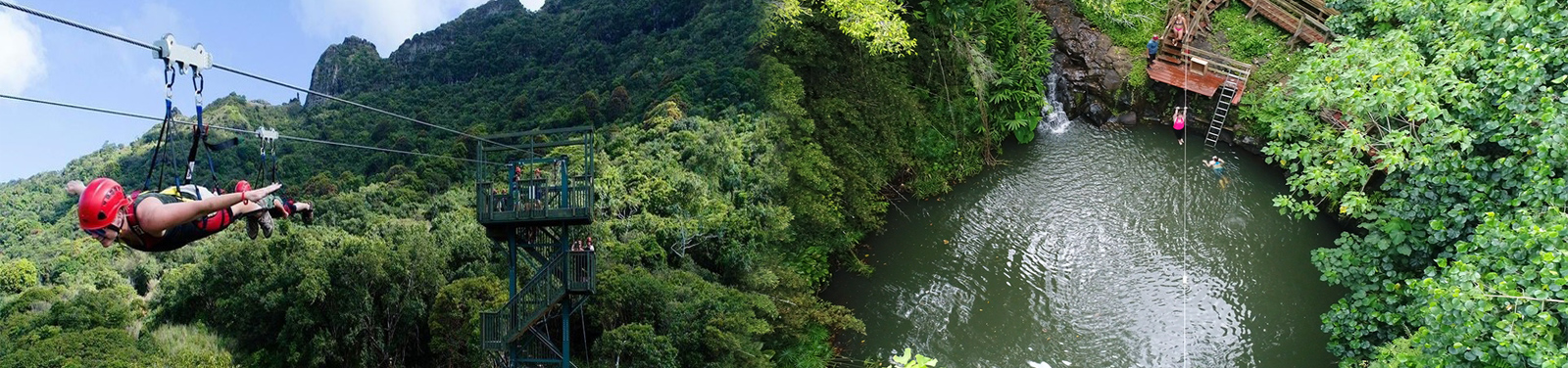 Outfitters Kauai - Adrenaline Zipline Course 