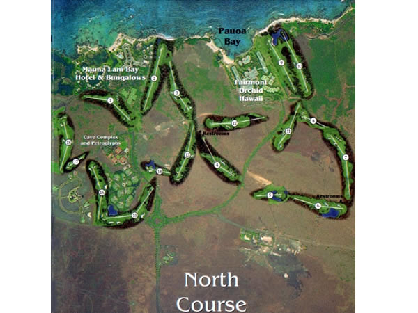 mauna lani north course layout